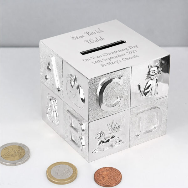 Personalised ABC Moneyboc