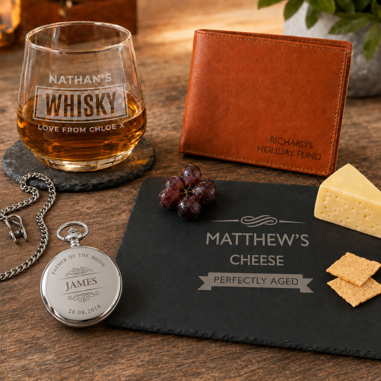 Personalised gifts for him